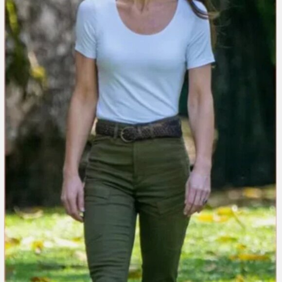 G-Star Raw CARGO ULTRA HIGH SKINNY PANTS NWT SZ 23 Army Green ASO - Picture 3 of 4